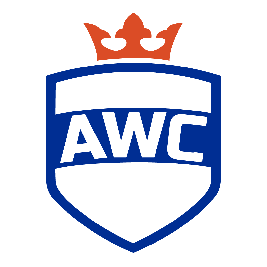 A logo of awc is shown on the side.